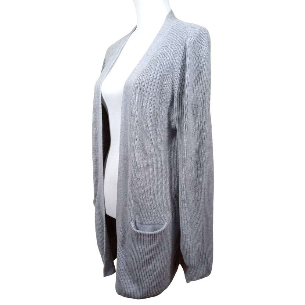 Old Navy Womens Gray Long Knit Sweater Size Extra Small - Picture 2 of 6